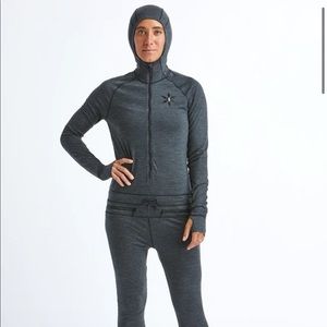 Air blaster womens merino wool ninja suit baselayer